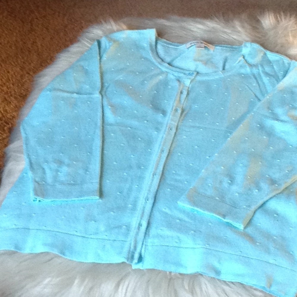 Studio Works - Cardigan- Light Blue - Sz S